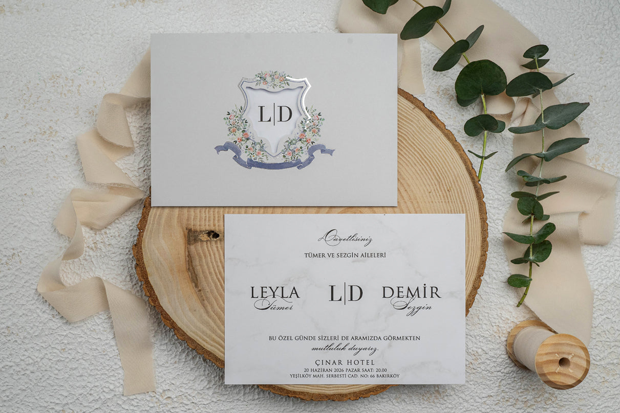 Invitatii De Nunta - 9301 Ekonom - MirajulNuntii.ro