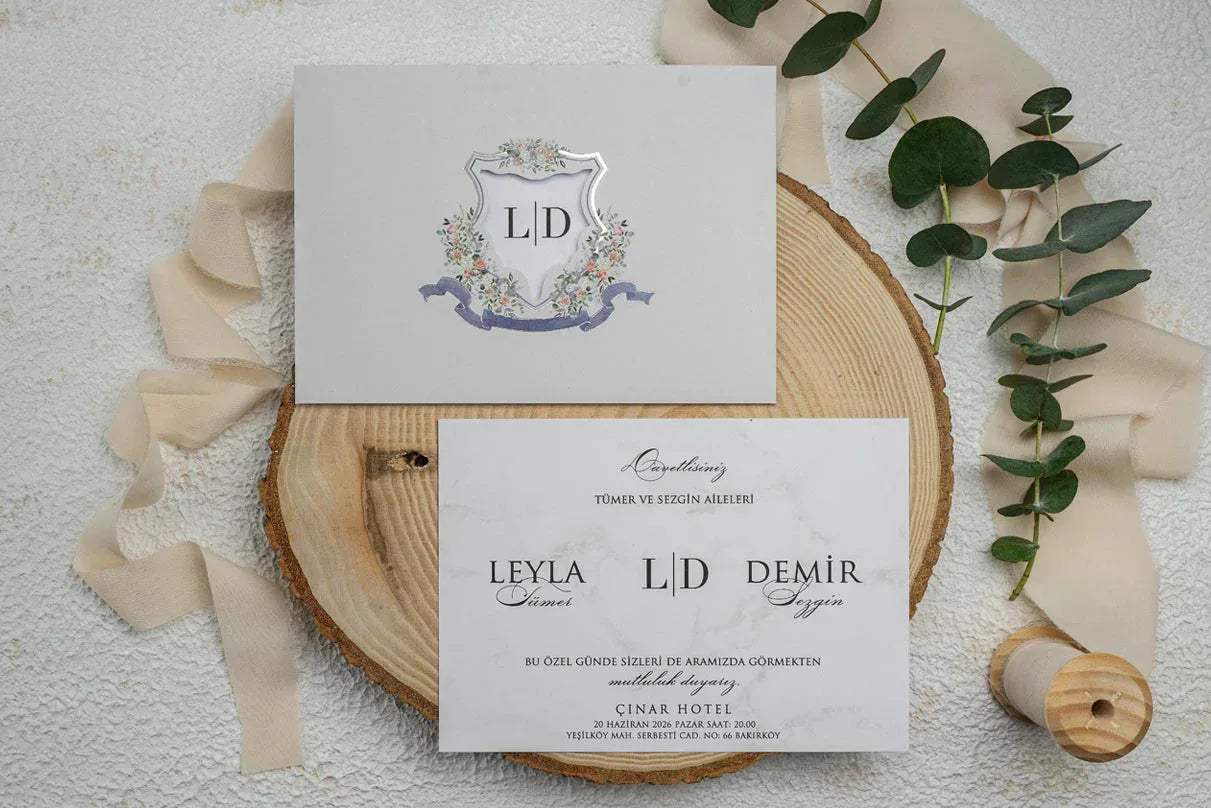 Invitatii De Nunta - 9301 Ekonom - MirajulNuntii.ro