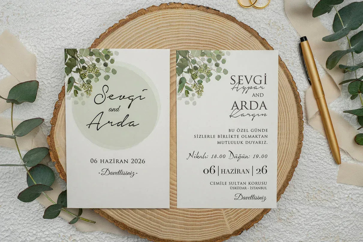 Invitatii De Nunta - 9302 Ekonom - MirajulNuntii.ro