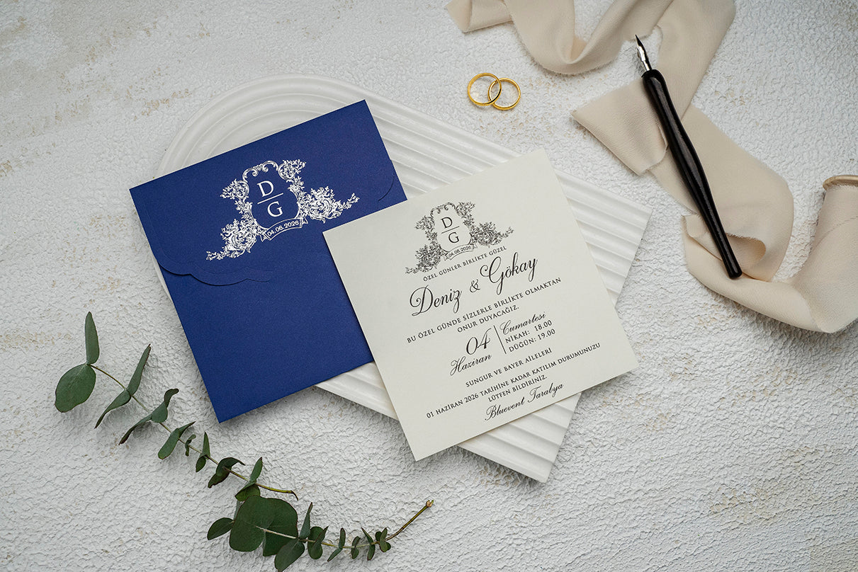 Invitatii De Nunta - 9305 Ekonom - MirajulNuntii.ro