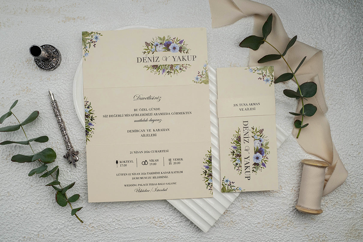 Invitatii De Nunta - 9314 Ekonom - MirajulNuntii.ro