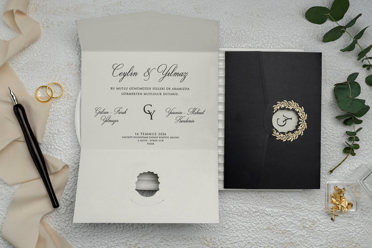 Invitatii De Nunta - 9318 Ekonom - MirajulNuntii.ro