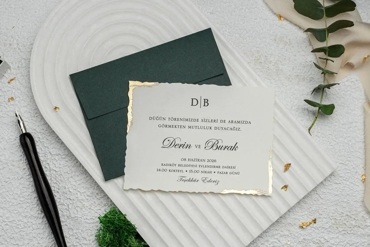 Invitatii De Nunta - Ekonom - cod 9319 - MirajulNuntii.ro