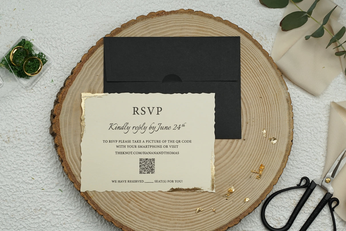 Invitatii De Nunta - Ekonom - cod 9321 - MirajulNuntii.ro