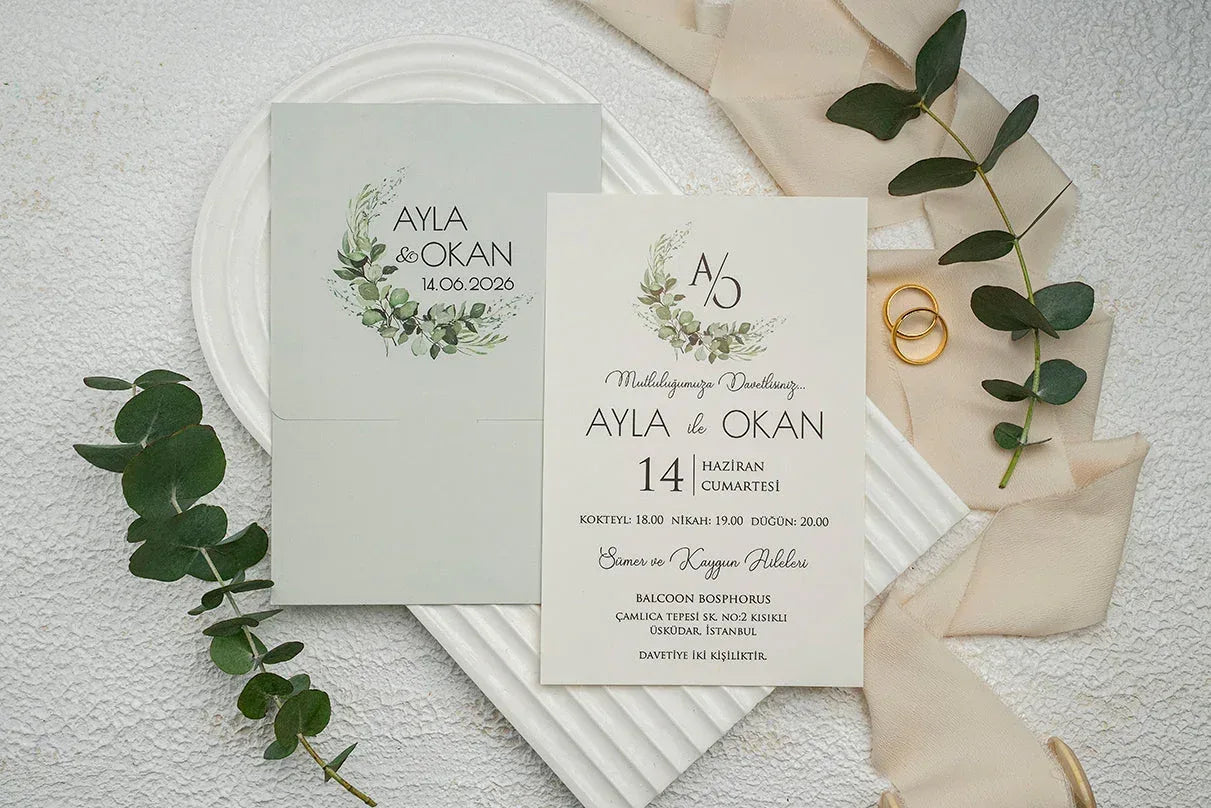 Invitatii De Nunta - Ekonom - cod 9323 - MirajulNuntii.ro
