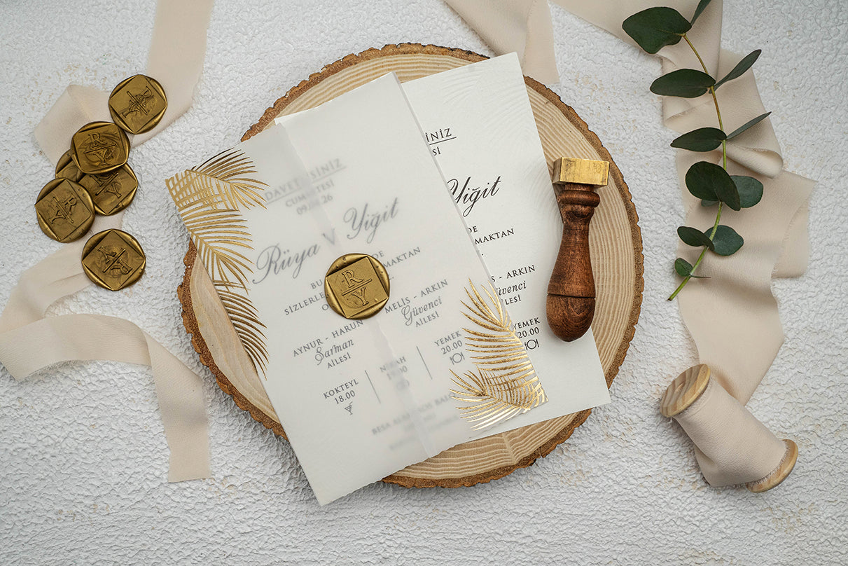 Invitatii De Nunta - Ekonom - cod 9328 - MirajulNuntii.ro