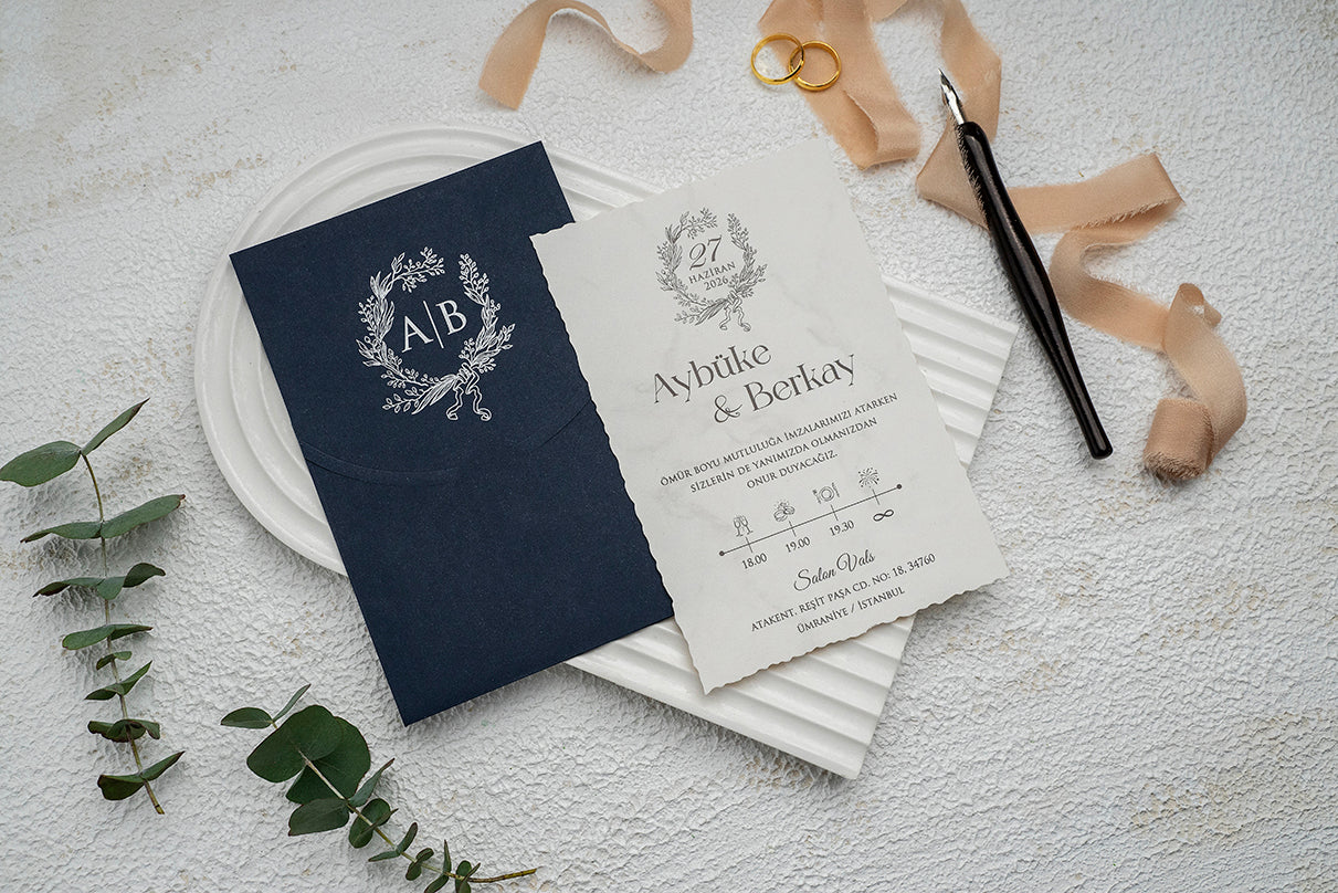 Invitatii De Nunta - Ekonom - cod 9336