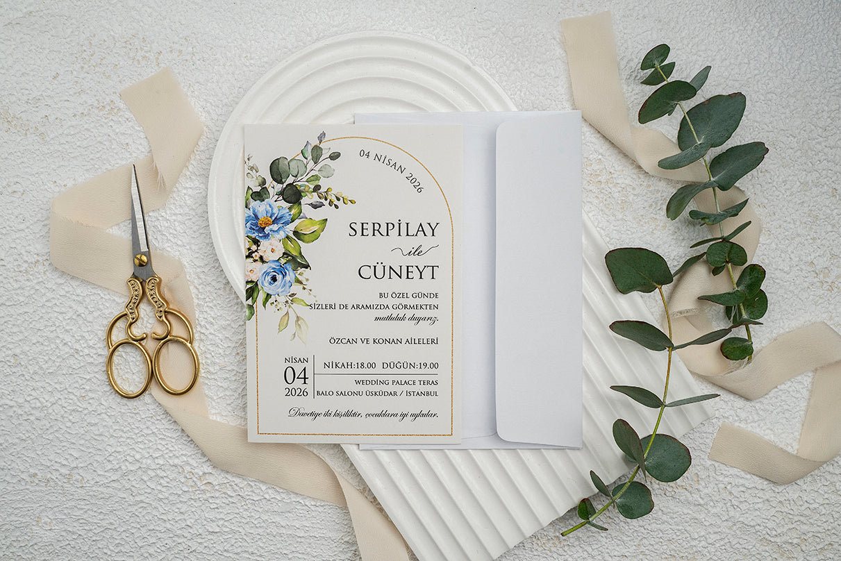 Invitatii De Nunta - Ekonom - cod 9339 - MirajulNuntii.ro