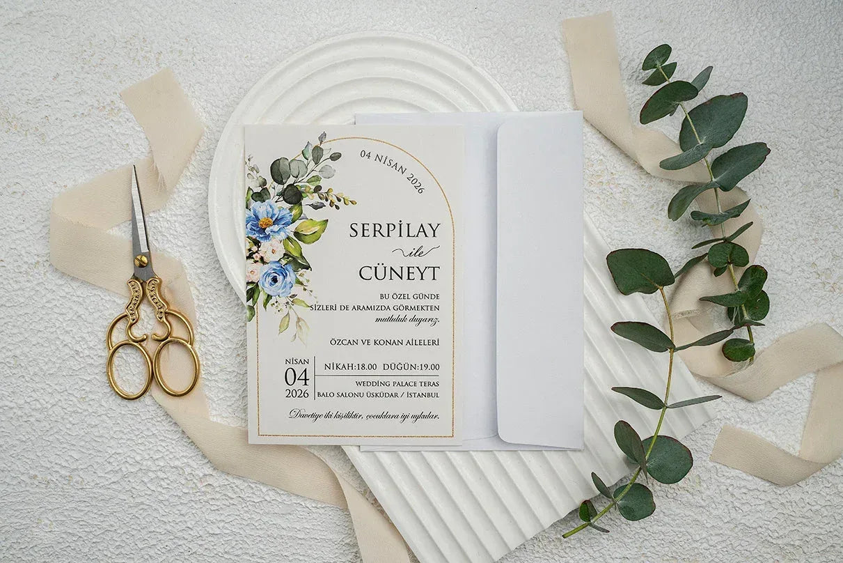 Invitatii De Nunta - Ekonom - cod 9339 - MirajulNuntii.ro