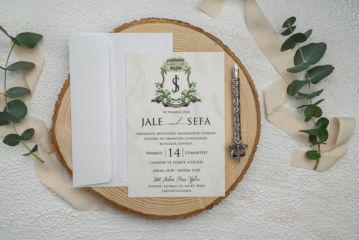 Invitatii De Nunta - Ekonom - cod 9343 - MirajulNuntii.ro