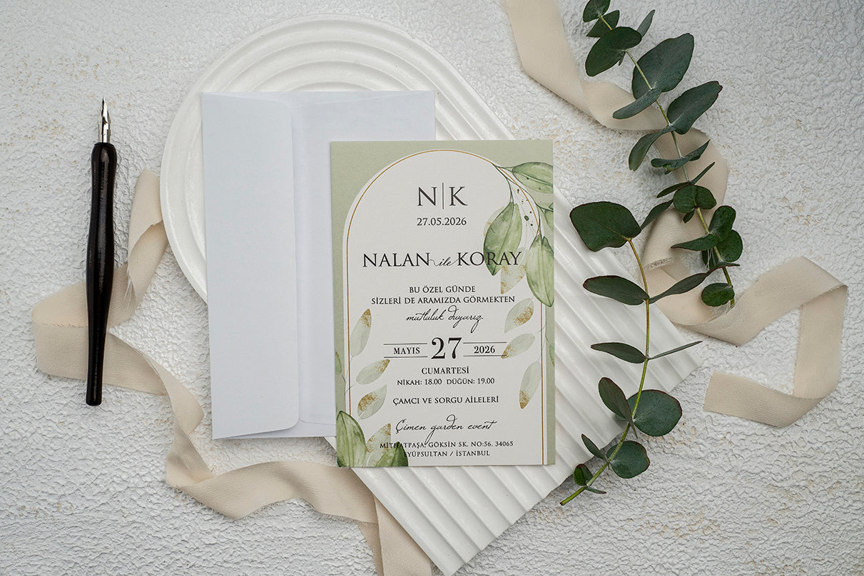 Invitatii De Nunta - Ekonom - cod 9344 - MirajulNuntii.ro