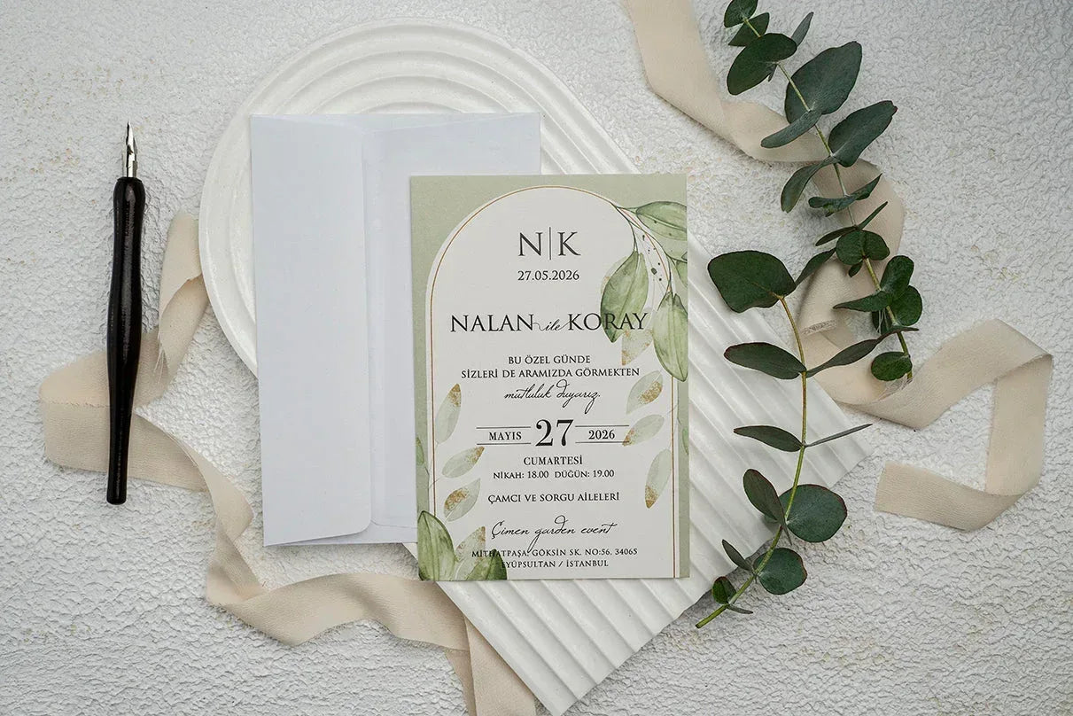 Invitatii De Nunta - Ekonom - cod 9344 - MirajulNuntii.ro