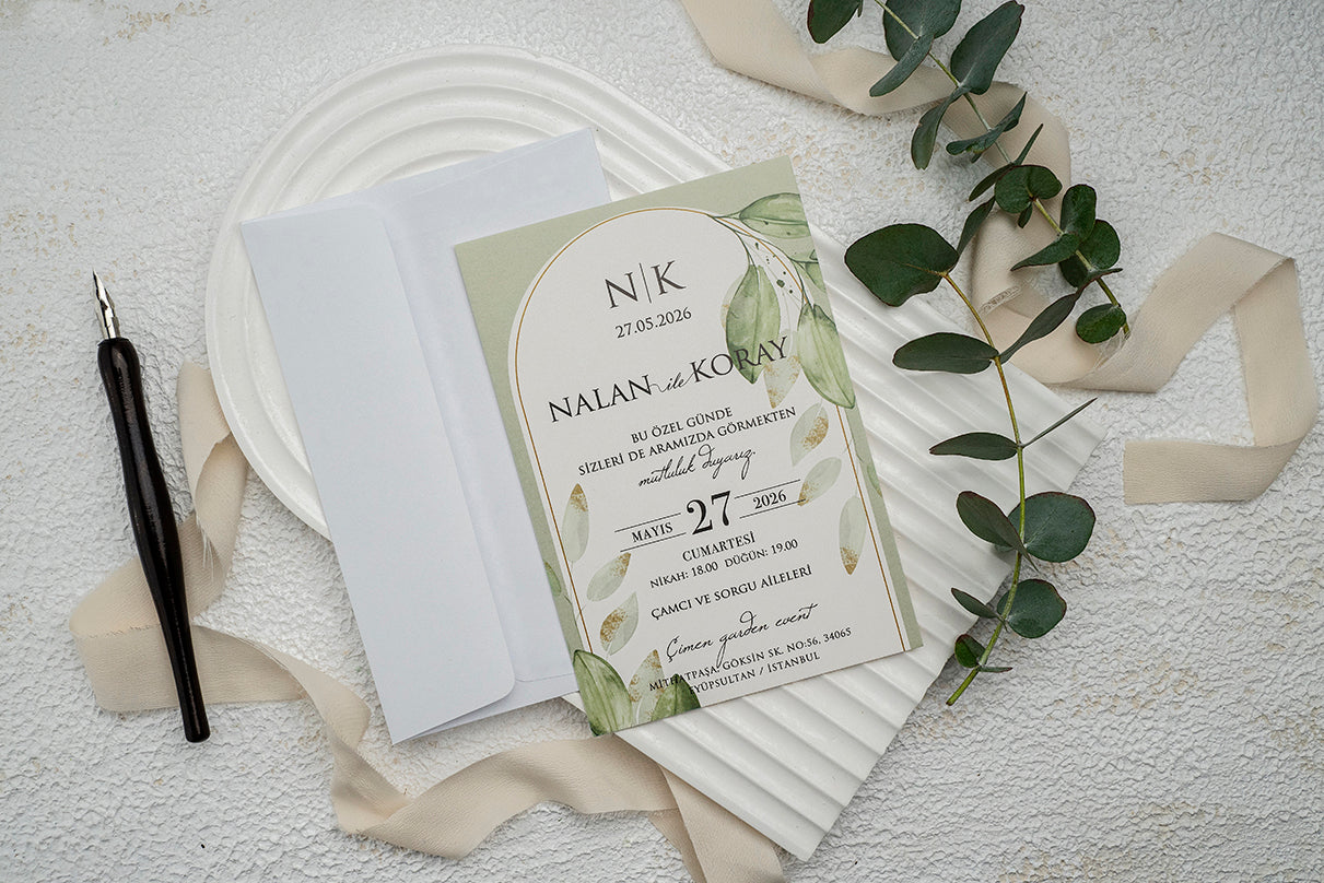 Invitatii De Nunta - Ekonom - cod 9344 - MirajulNuntii.ro