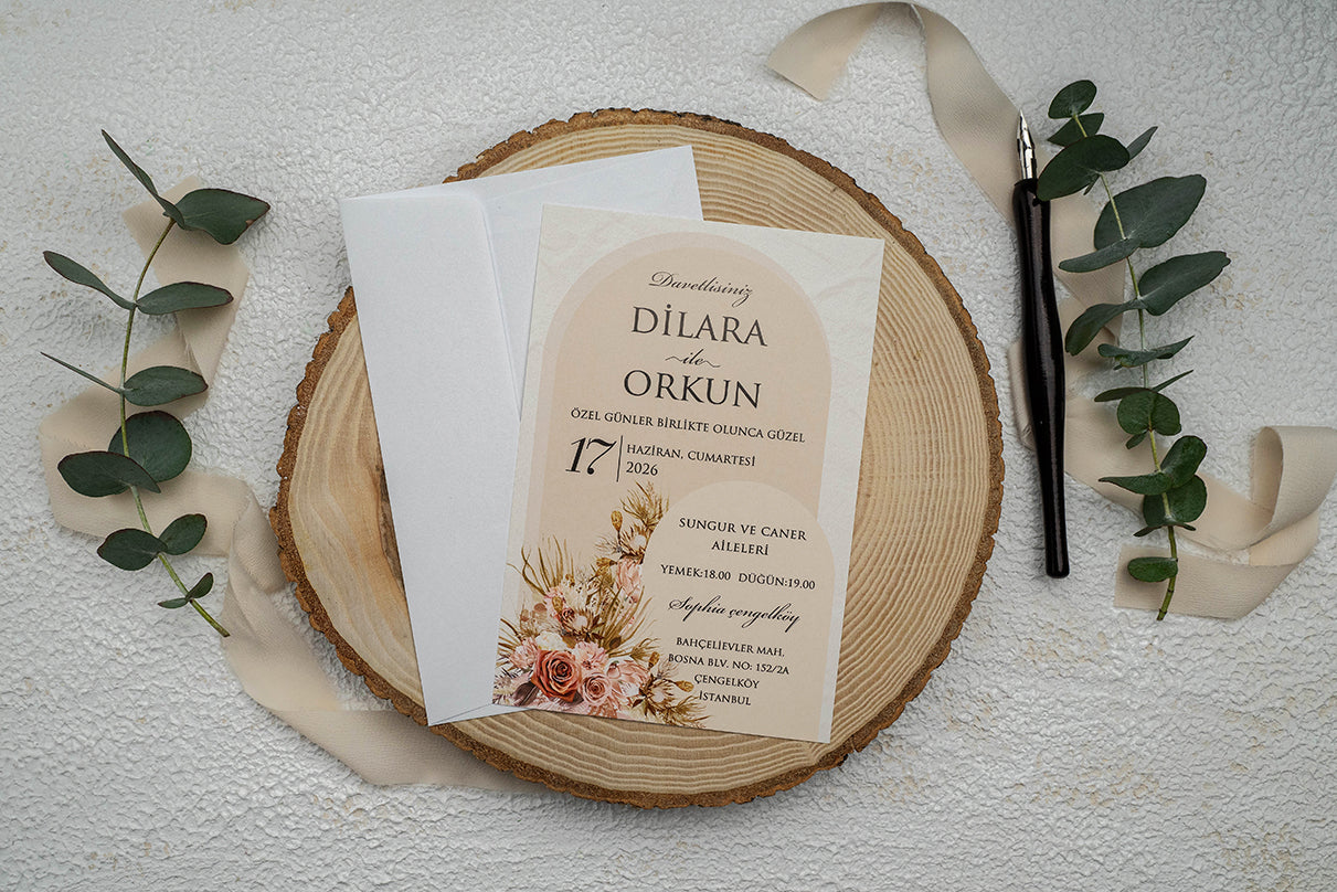 Invitatii De Nunta - Ekonom - cod 9345