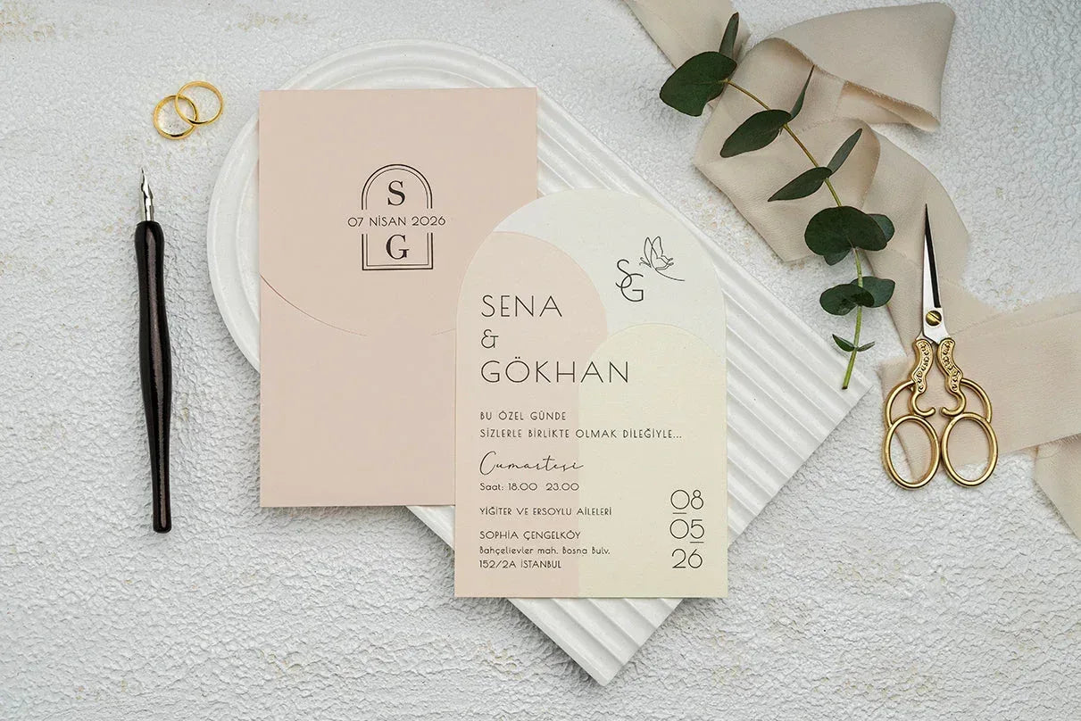 Invitatii De Nunta - Ekonom - cod 9357 - MirajulNuntii.ro