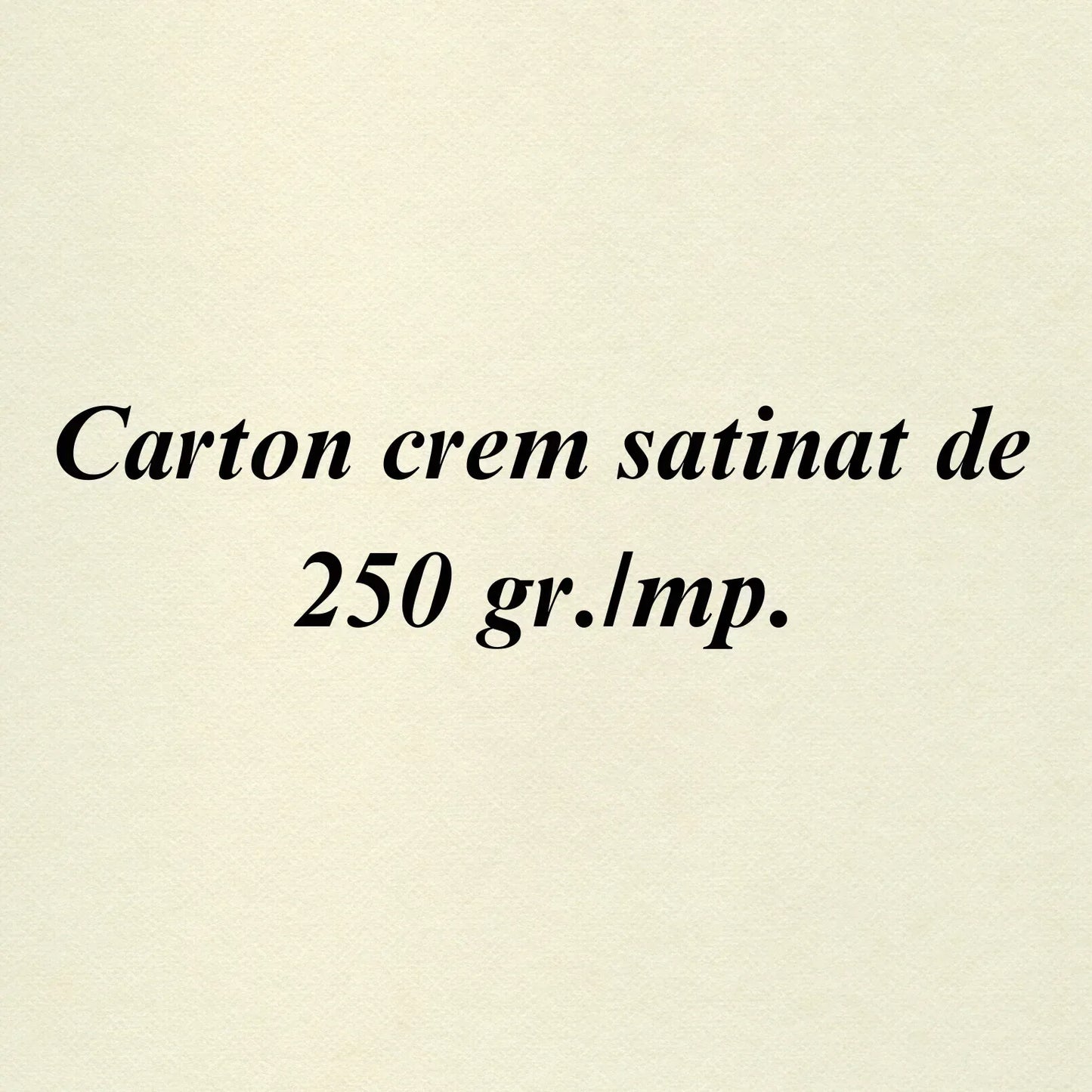 Opțiune pt. Carton crem satinat de 250 gr./mp. Pachet Avantaj 50 buc. (Calitate PREMIUM!) - MirajulNuntii.ro