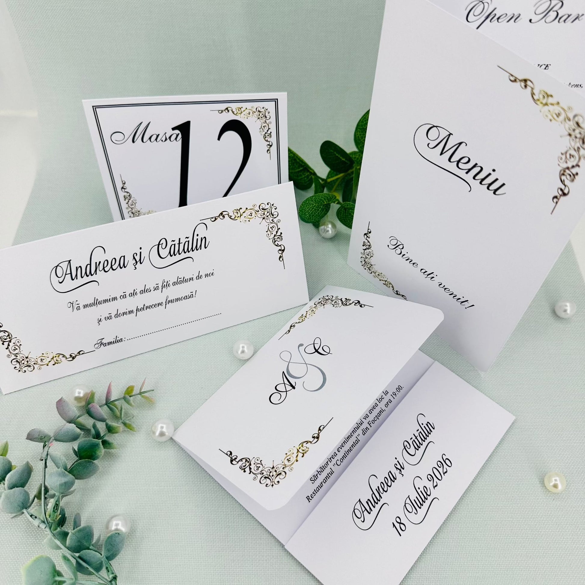 Numar de masa cod miraj-2028 - MirajulNuntii.ro