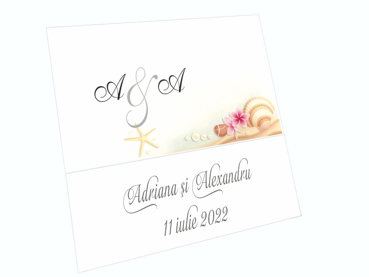 Invitatii nunta cod Miraj-2036 - MirajulNuntii.ro