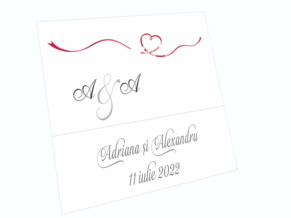 Invitatii nunta cod Miraj-2026 - MirajulNuntii.ro
