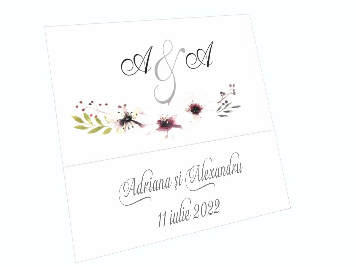 Invitatii nunta cod Miraj-20611 - MirajulNuntii.ro