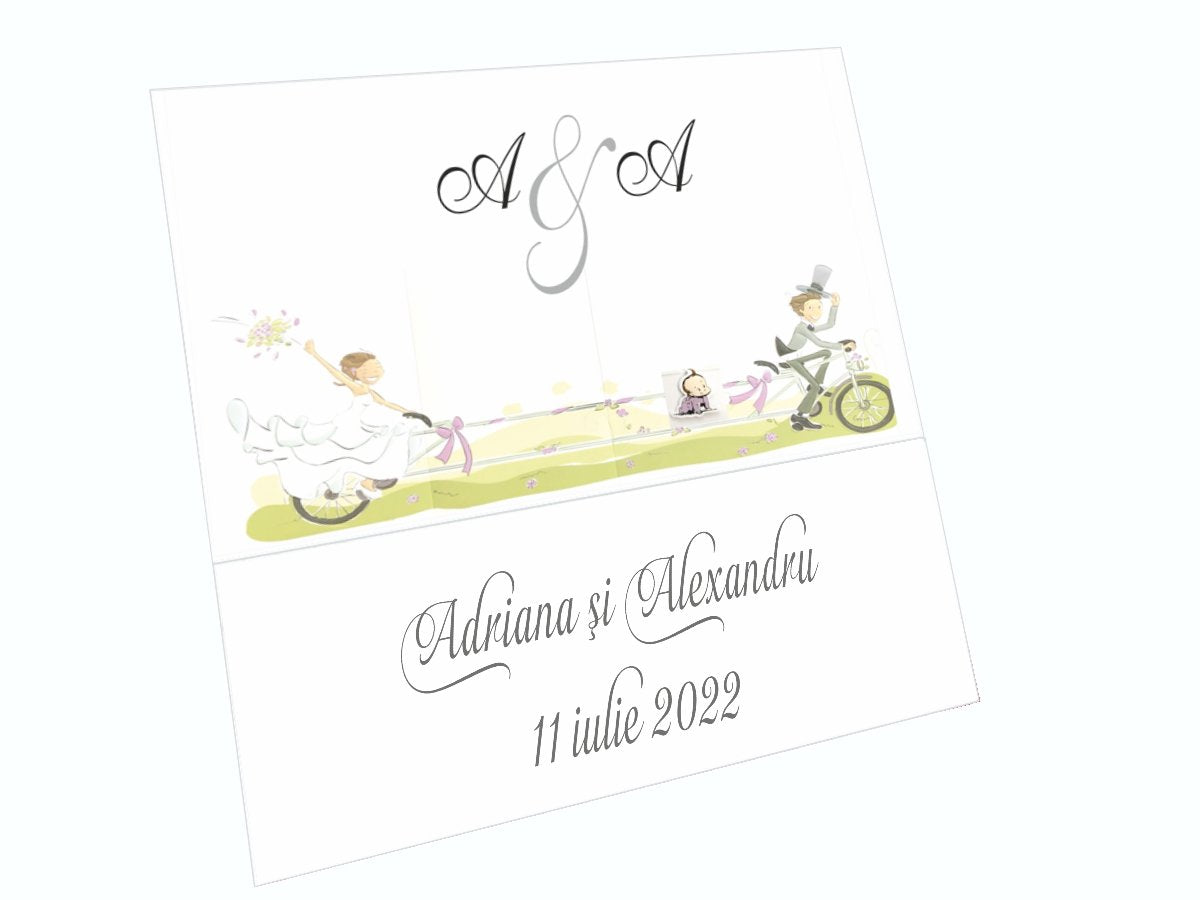 Invitatii nunta si botez cod Miraj-20371 - MirajulNuntii.ro