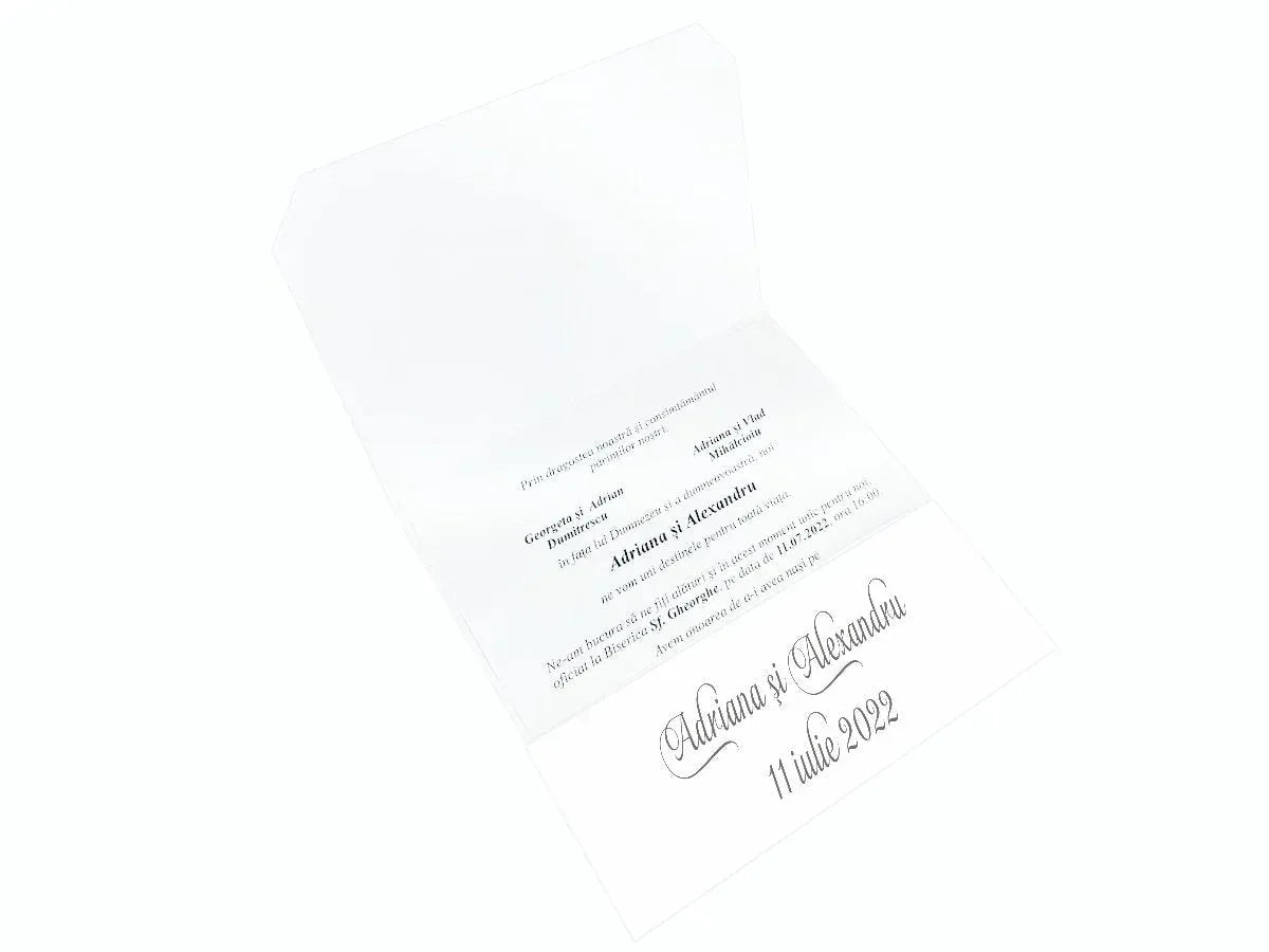 Invitatii nunta cod Miraj 08 - MirajulNuntii.ro
