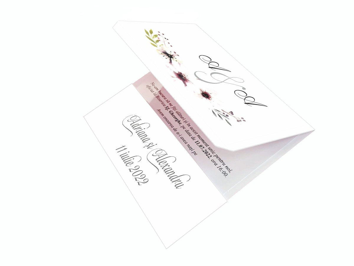 Invitatii nunta cod Miraj-20611 - MirajulNuntii.ro