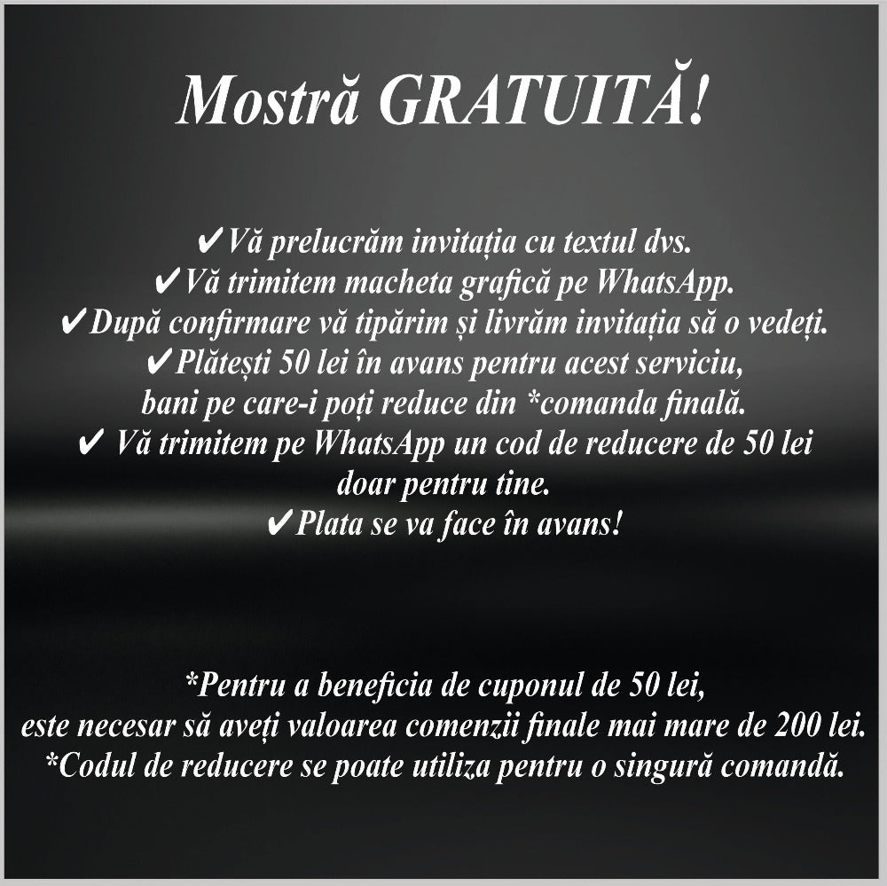 Mostră gratuită (nuntă) - MirajulNuntii.ro