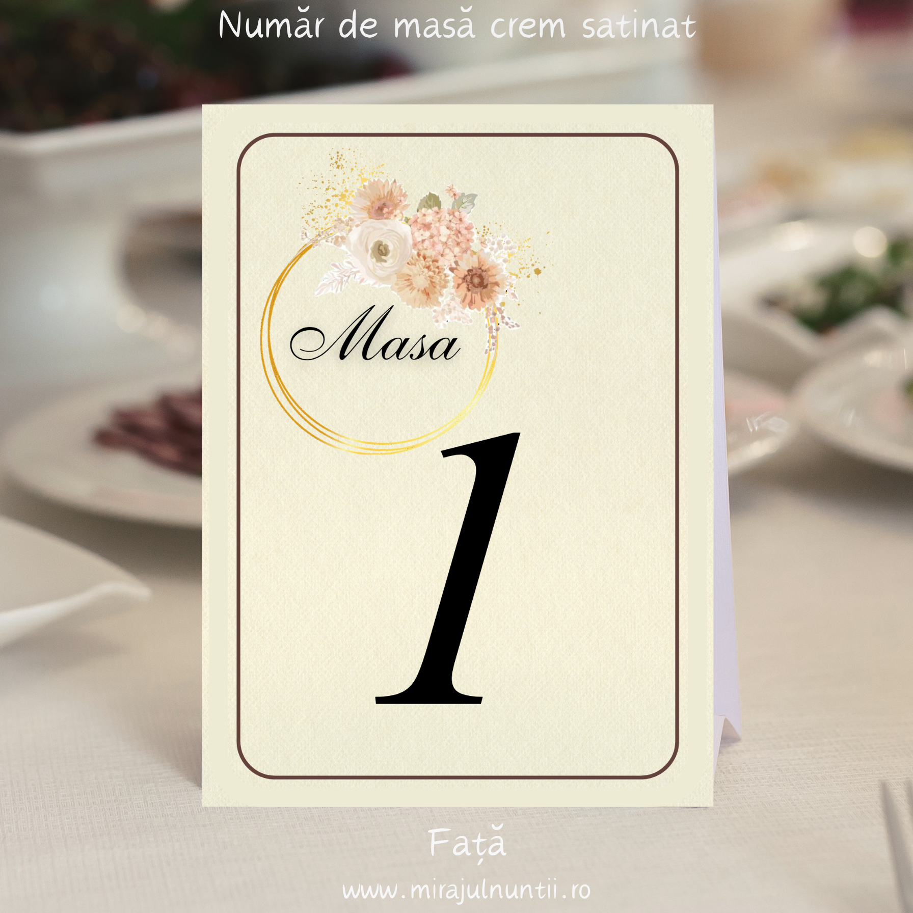 Numar de masa cod Magnific C.44 - 10044