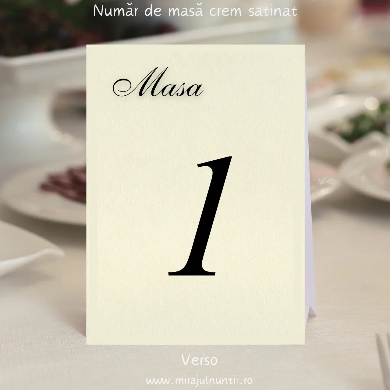 Numere de masă cu grafică personalizată BOTEZ - MirajulNuntii.ro