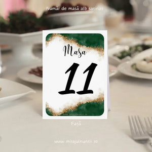 Numar de masa cod Magnific C.4 - MirajulNuntii.ro