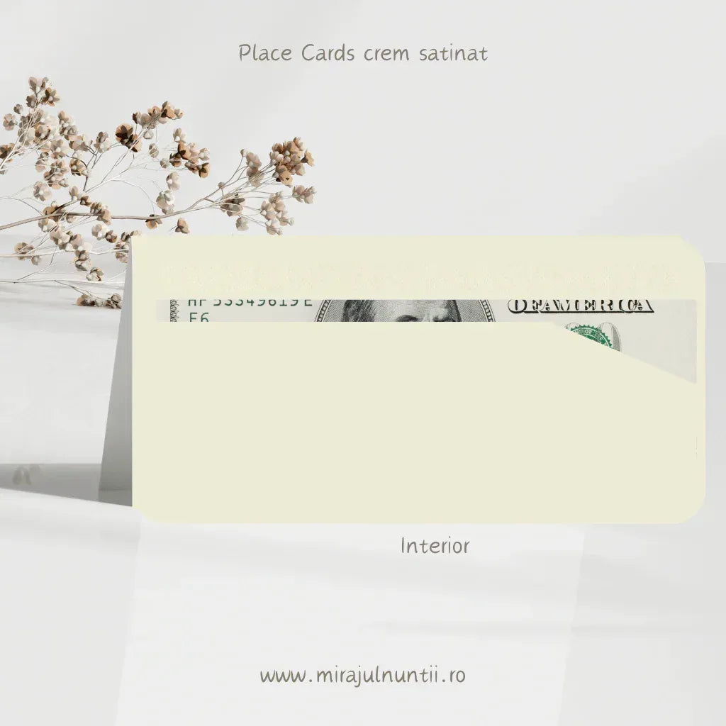 Plic de bani cod Magnific C.1004 - MirajulNuntii.ro