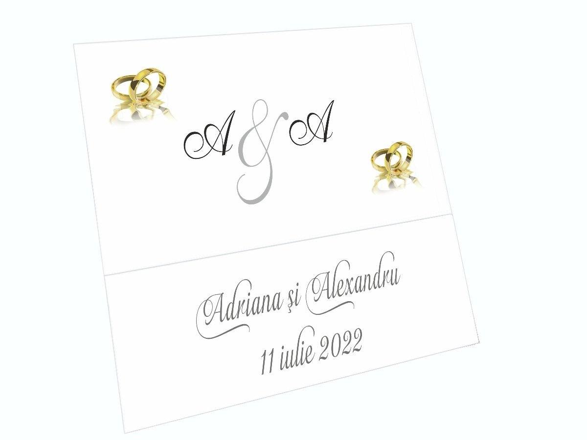 Invitatii nunta cod Miraj-20271 - MirajulNuntii.ro