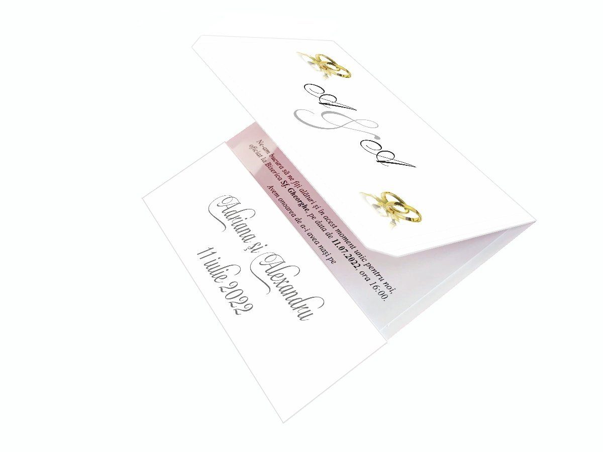 Invitatii nunta cod Miraj-20271 - MirajulNuntii.ro