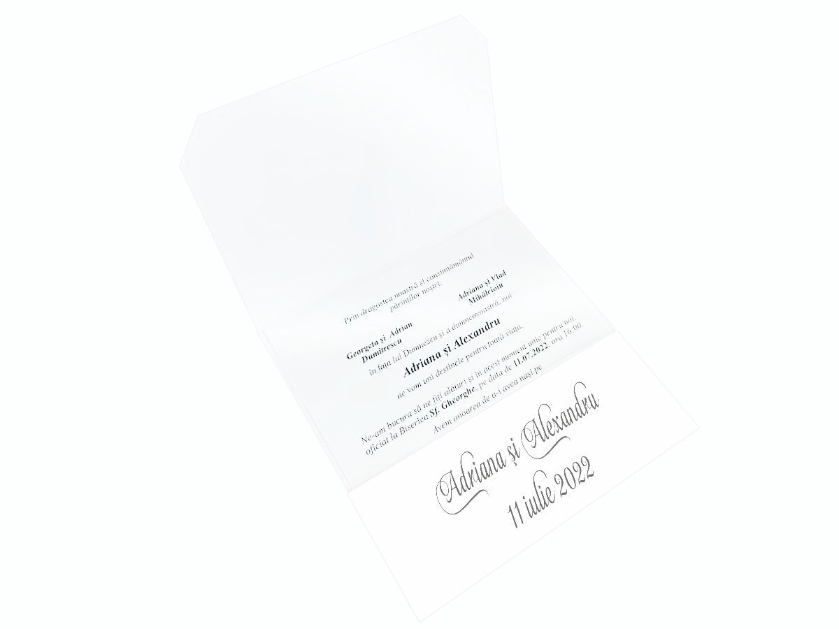 Invitatii nunta cod Miraj-20551 - MirajulNuntii.ro