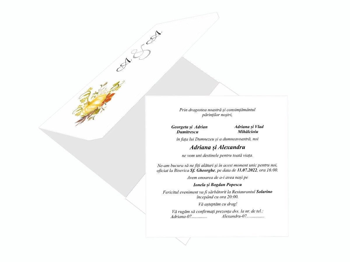 Invitatii nunta cod Miraj-20751 - MirajulNuntii.ro