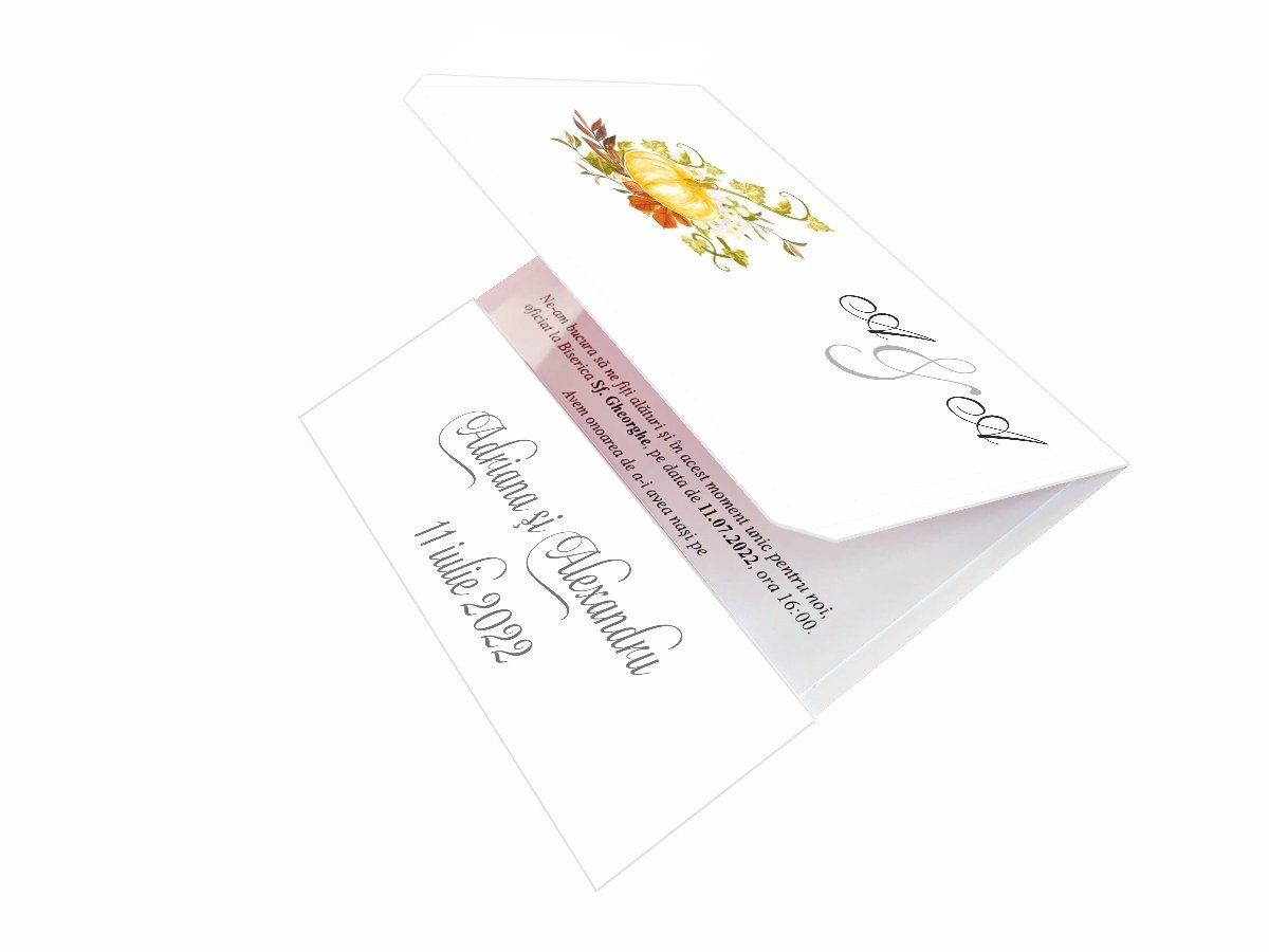 Invitatii nunta cod Miraj-20751 - MirajulNuntii.ro