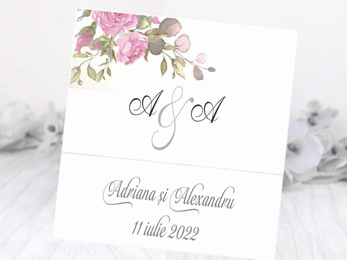 Invitatii nunta cod Miraj-57401 - MirajulNuntii.ro