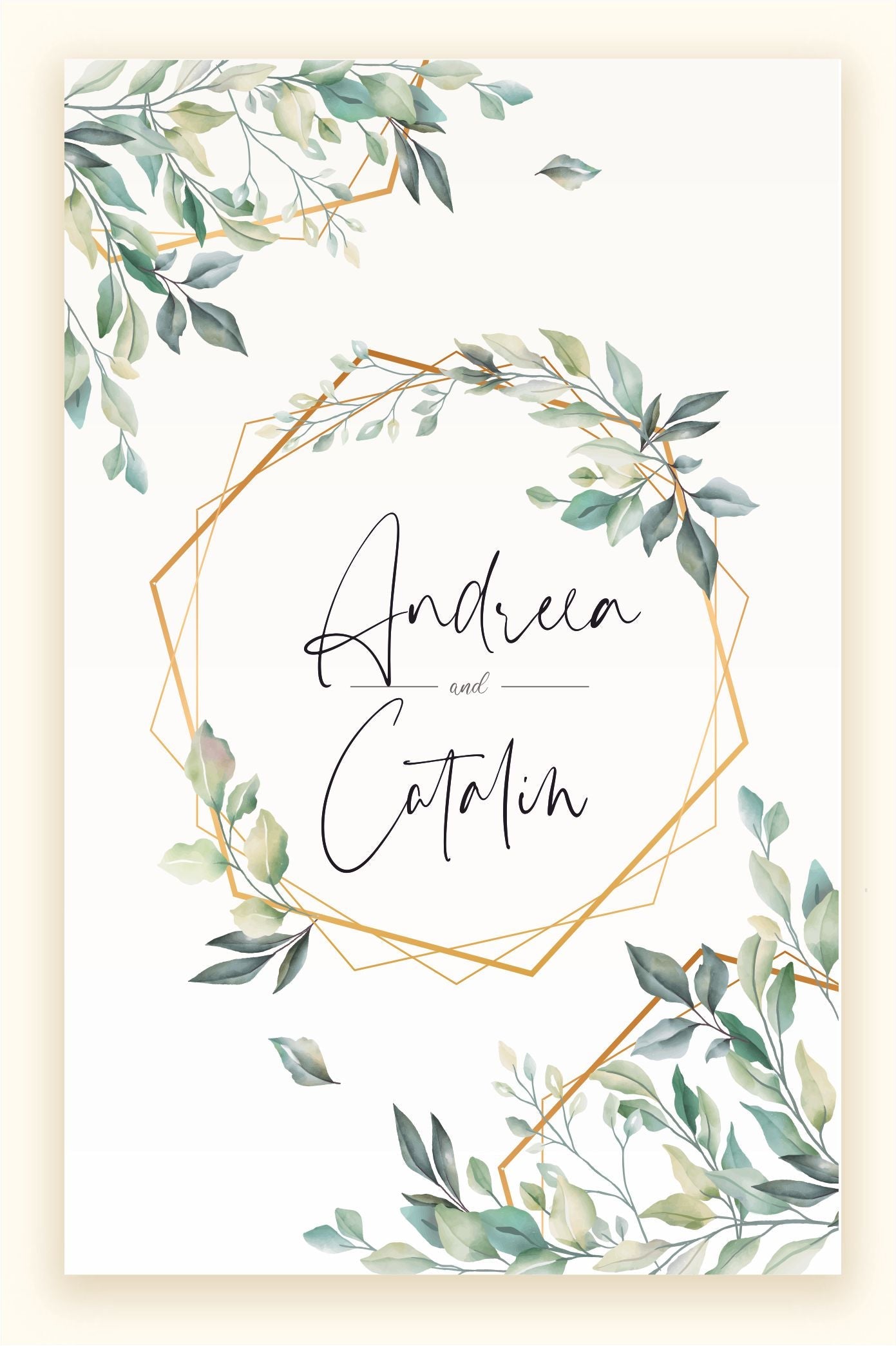 Invitatie NUNTA Digitala - cod 5033 - MirajulNuntii.ro
