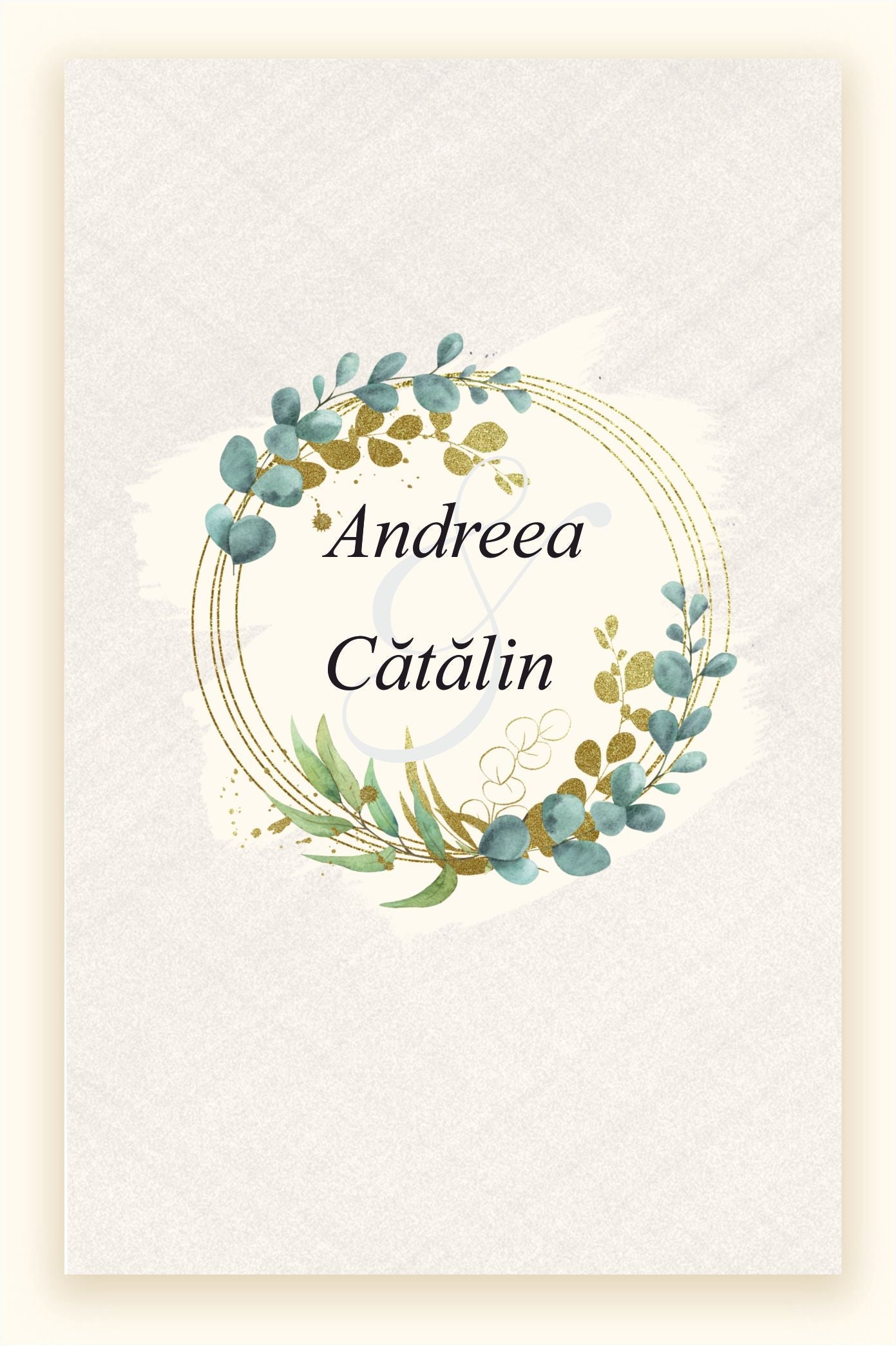 Invitatie NUNTA Digitala - cod 5034 - MirajulNuntii.ro