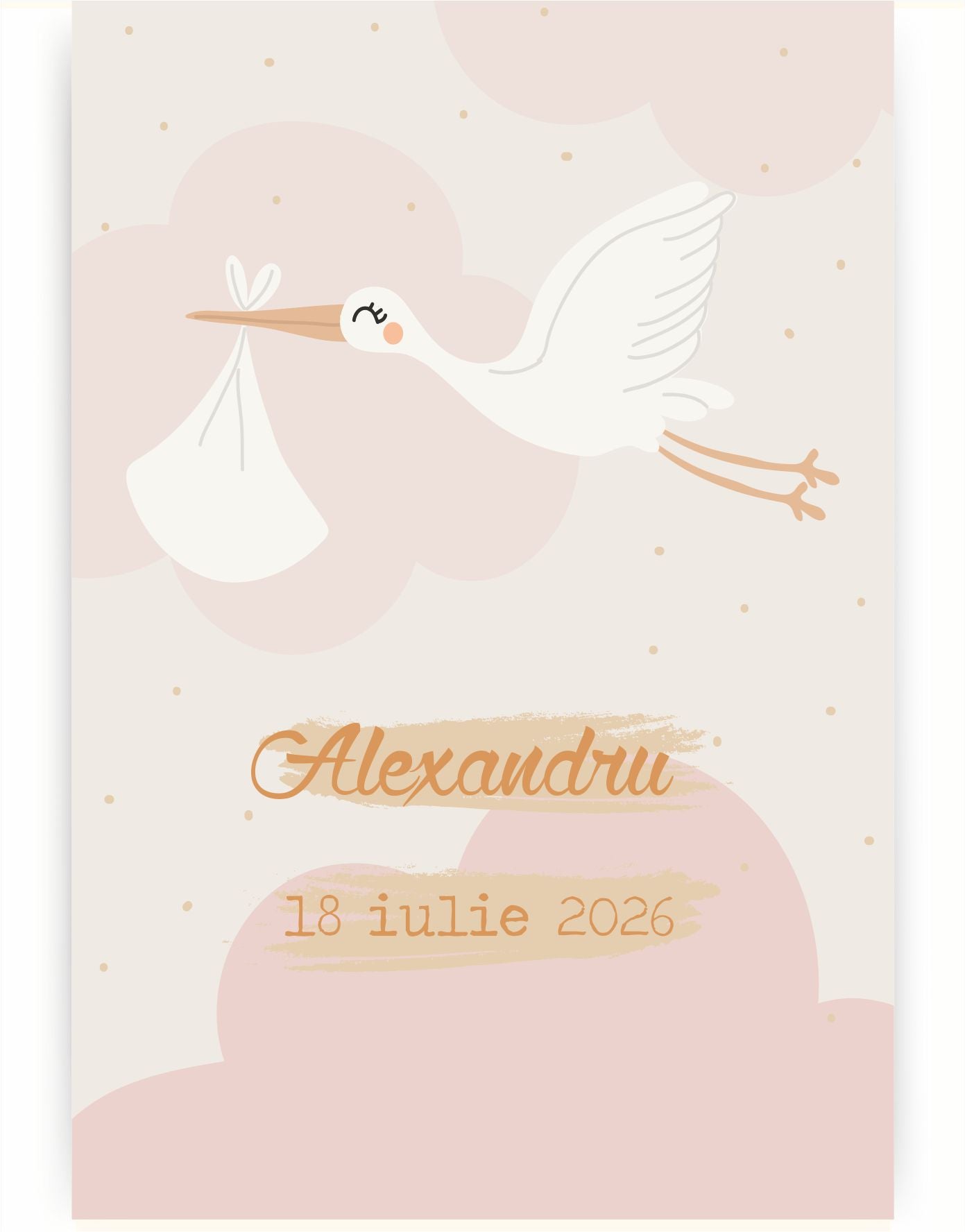 Invitatie BOTEZ Digitala - cod 6011 - MirajulNuntii.ro