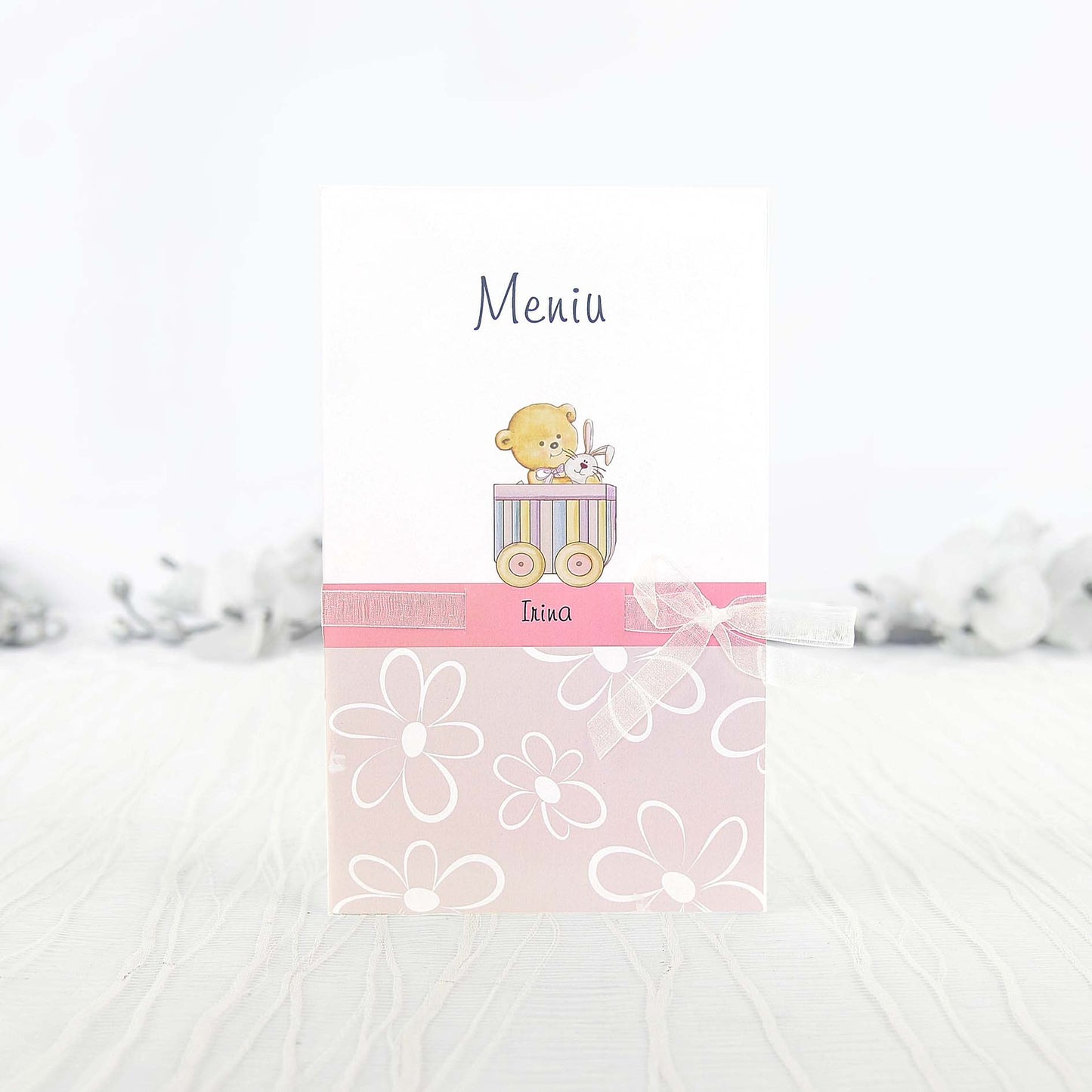 Meniu-botez cod Deluxe-3310 - MirajulNuntii.ro