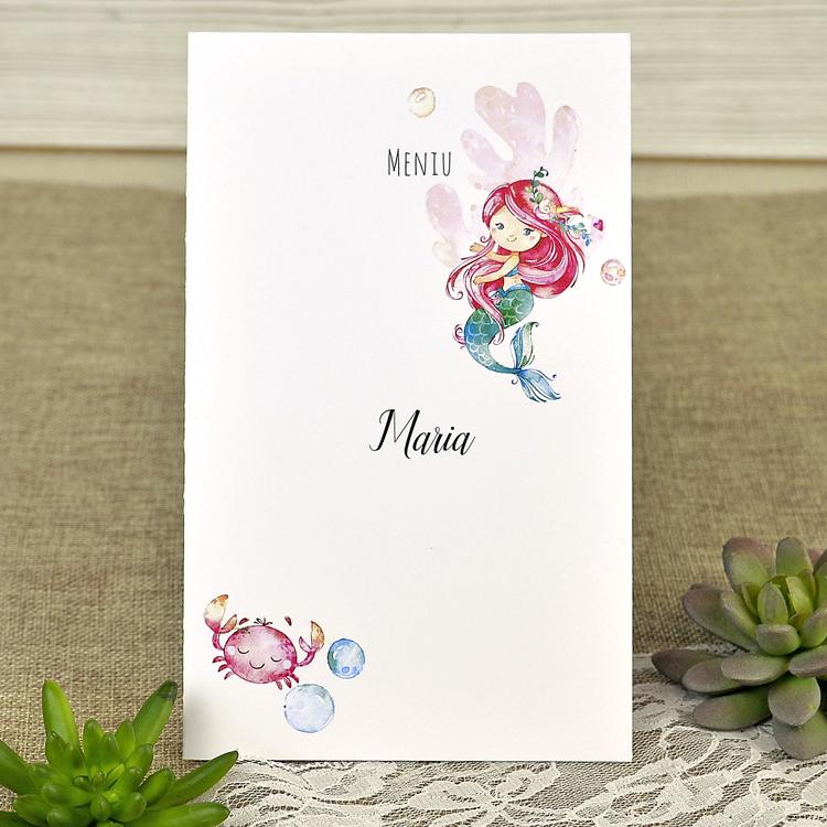 Meniu-botez cod Deluxe-3603 - MirajulNuntii.ro