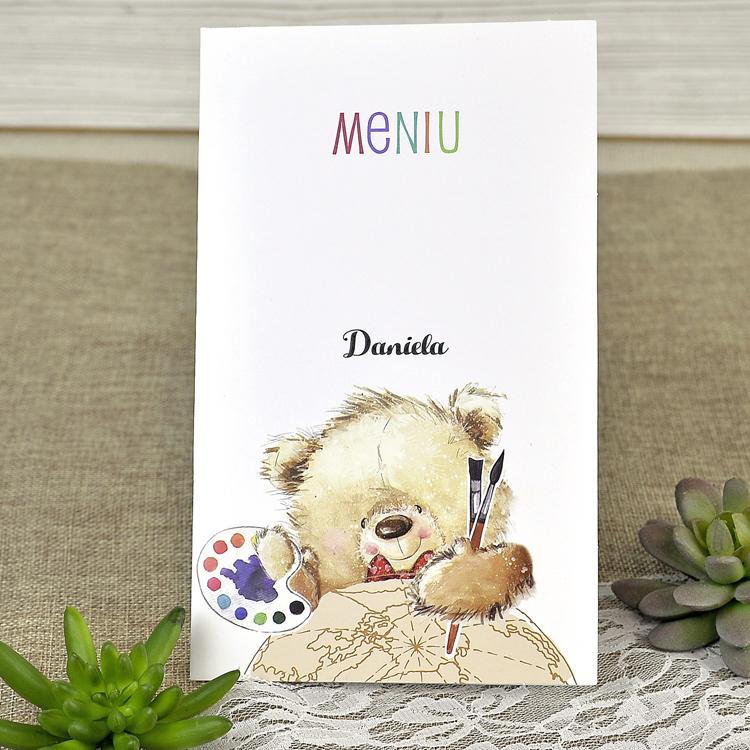 Meniu-botez cod Deluxe-3624 - MirajulNuntii.ro