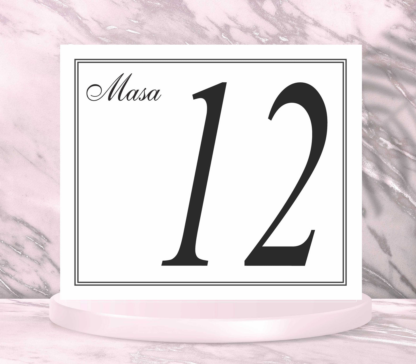 Numar de masa - MirajulNuntii.ro