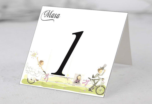 Numar de masa cod miraj-2037 - MirajulNuntii.ro