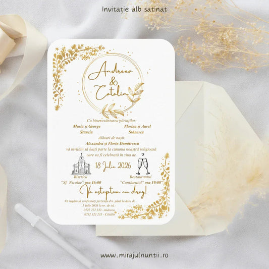 invitatie nunta digitala - Proiecte DIY pentru invitații de nuntă care pun oaspeții pe primul loc în 2026