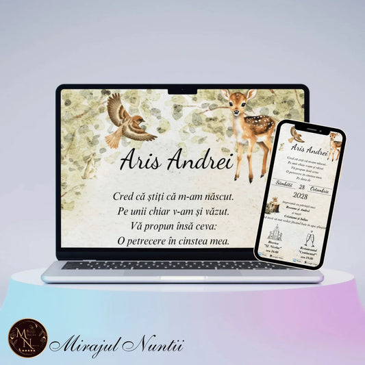 invitatie botez fetita - Cum creezi noi tradiții de familie cu invitații on-line în 2026