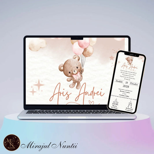 invitatie de botez - Ghidul Invitațiilor On-line pentru Nunți de Lux cu Buget Inteligent în 2026