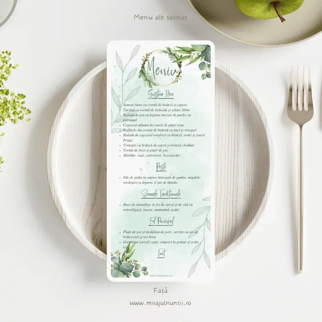 invitatie digitala - 8 Idei de Meniuri de Nuntă Care Arată Superb în Fotografii în 2026